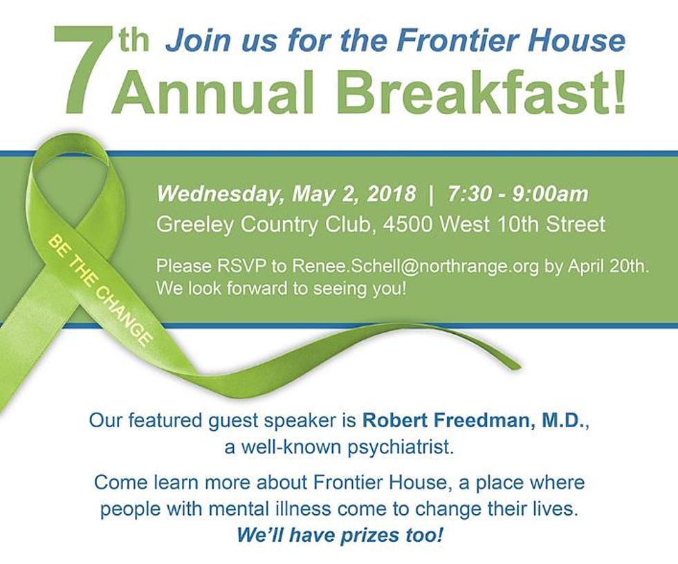 Frontier House Hosting 7th Annual Breakfast
