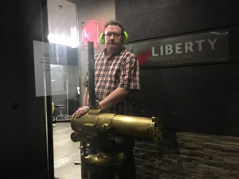 Todd Shoots Gatling Gun at Liberty Arms Institute [VIDEO &#8211; PICTURES]