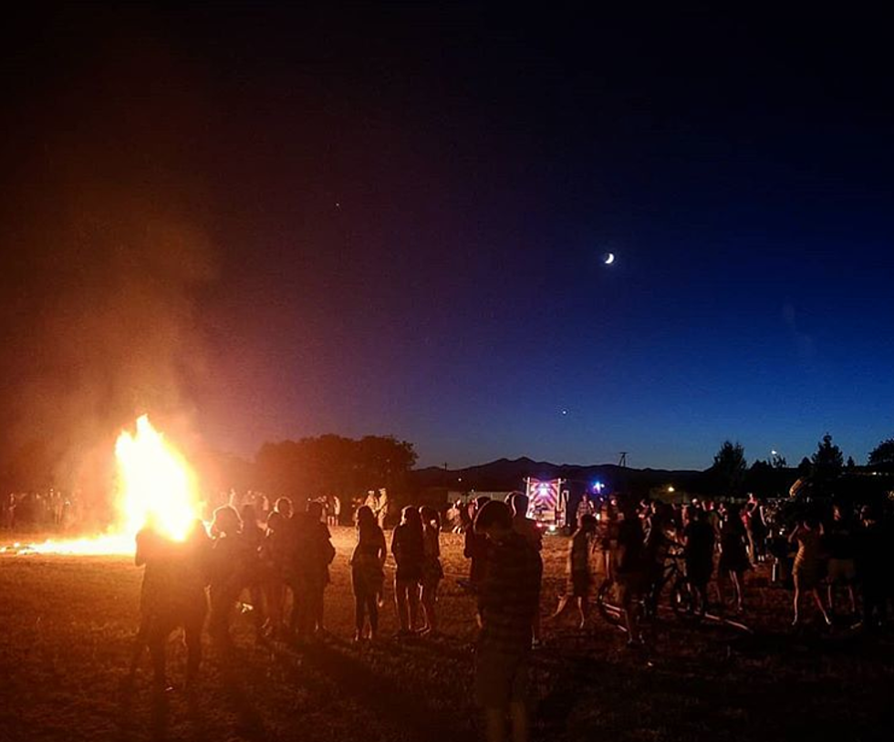 Bonfire Gone Bad at Fossil Ridge High School Homecoming Injures One