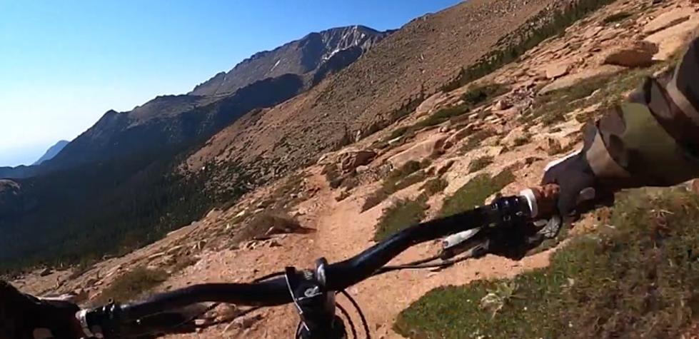 This Is What It’s Like To Bike Down Pikes Peak [WATCH]