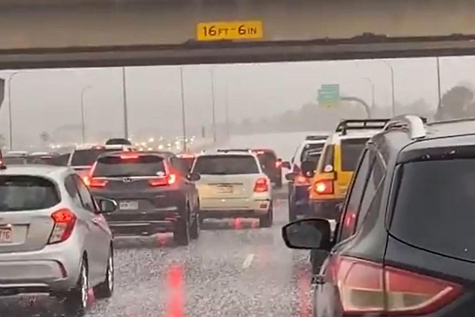 Idiots Block Traffic on I-25 in Southern Colorado to Avoid Hail