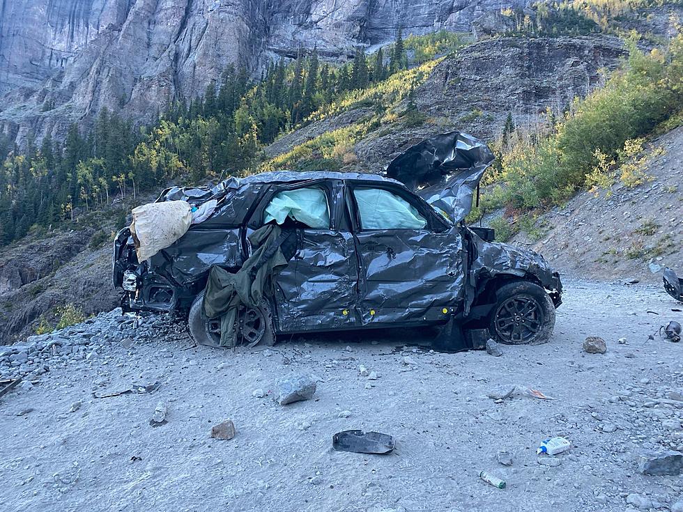 Woman and Dog Ejected From Ford Bronco Rolling On Black Bear Pass