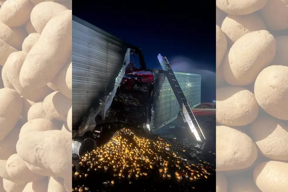 Charred Spuds: Truck Hauling Potatoes Catches Fire in Colorado