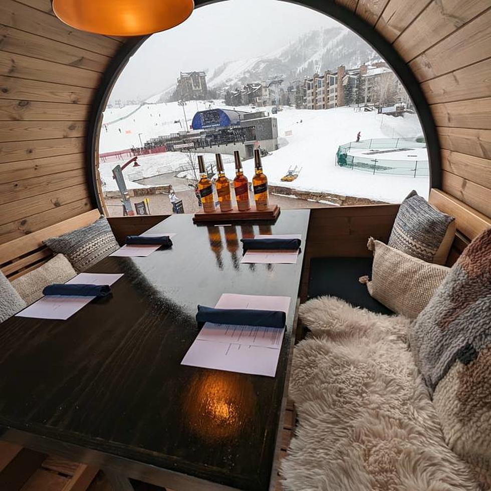 Dine Inside a Whiskey Barrel at a Colorado Ski Resort