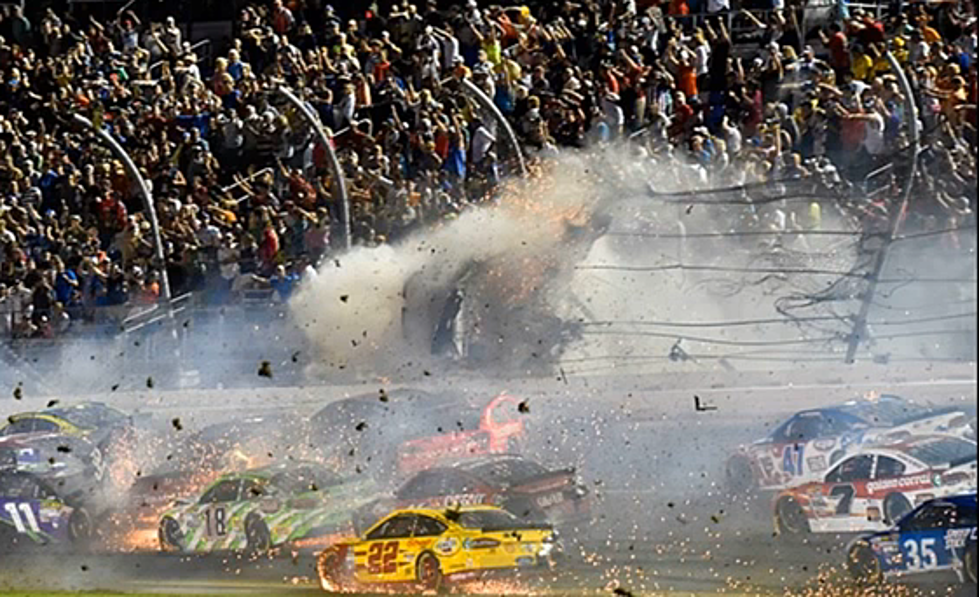 NASCAR Driver Austin Dillon Has Reason to Be Thankful This Holiday Weekend. Watch Footage of an Incredible Crash at Daytona Early Monday Morning