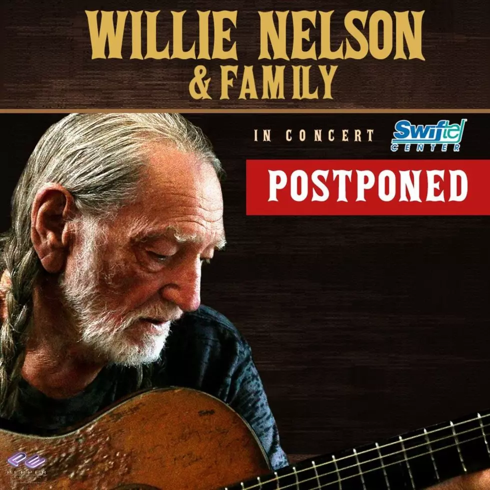 Willie Nelson Swiftel Center August 10 Concert Date Postponed