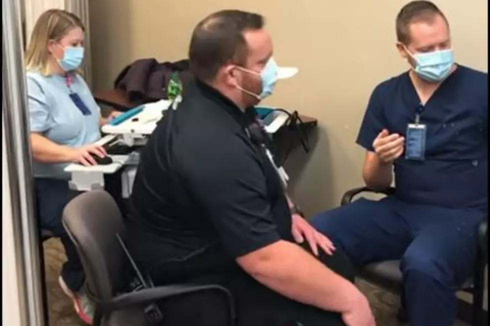 WATCH: Canton Nurse Gives Vaccine and Gets Marriage Proposal