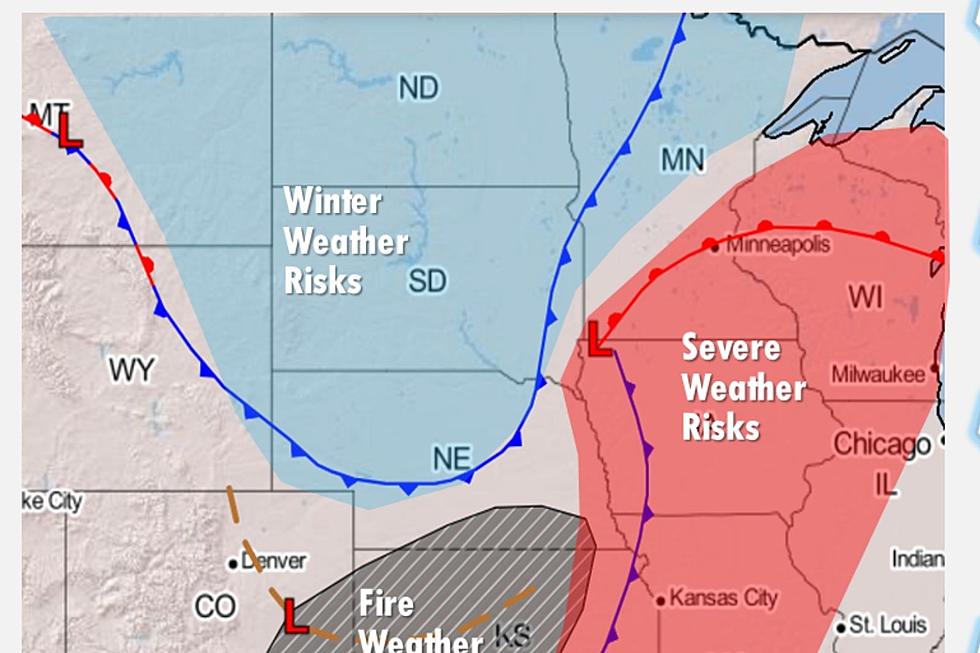 Severe Weather For South Dakota, Minnesota, & Iowa In December?!