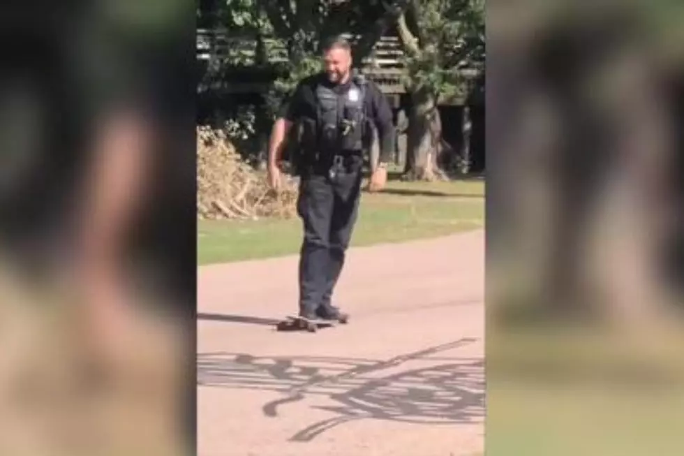 Watch Sioux Falls Officer Learn A Sweet New Trick