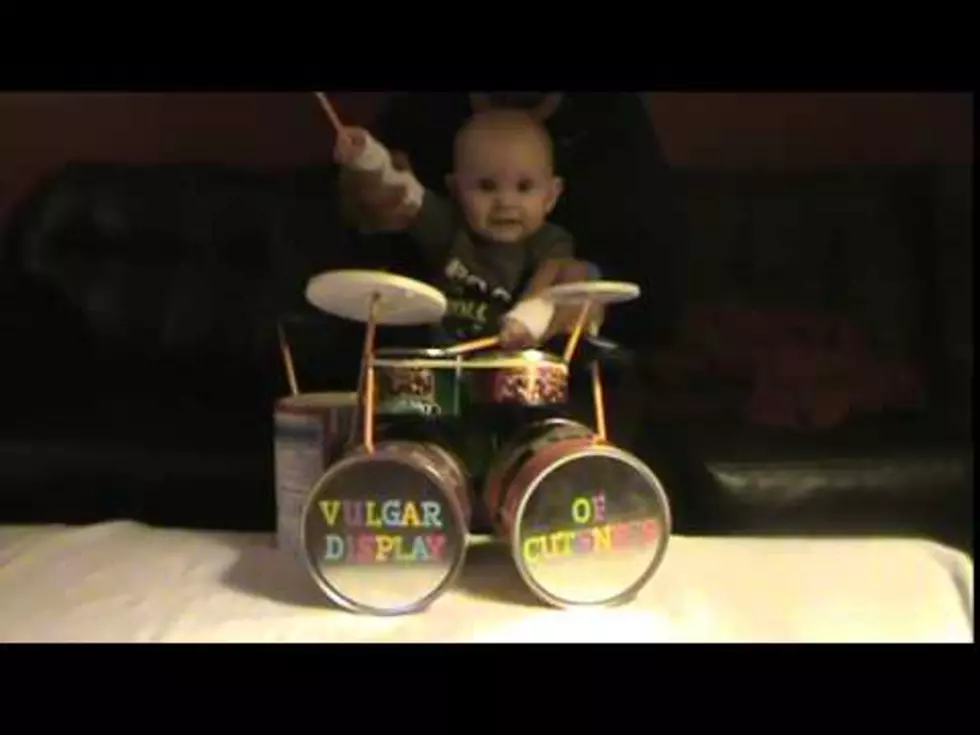 The Little Britches From Hell – See this Baby Rock the Drums to Pantera
