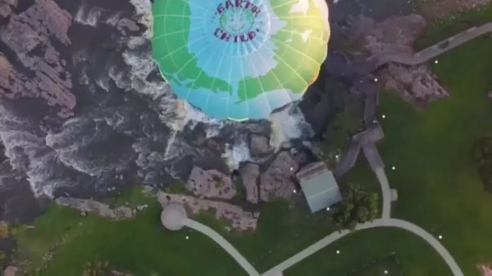 Go Above the Falls With the Balloons in This Gorgeous Video