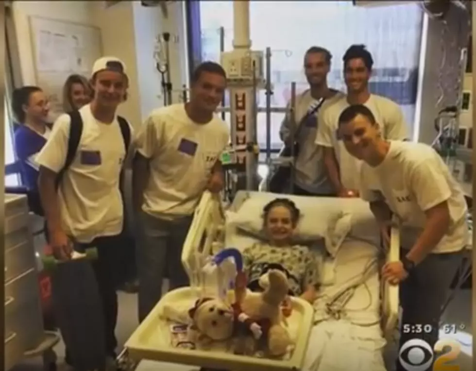 UCLA Frat Brothers Help Lift Spirits of 12-Year Old Cancer
