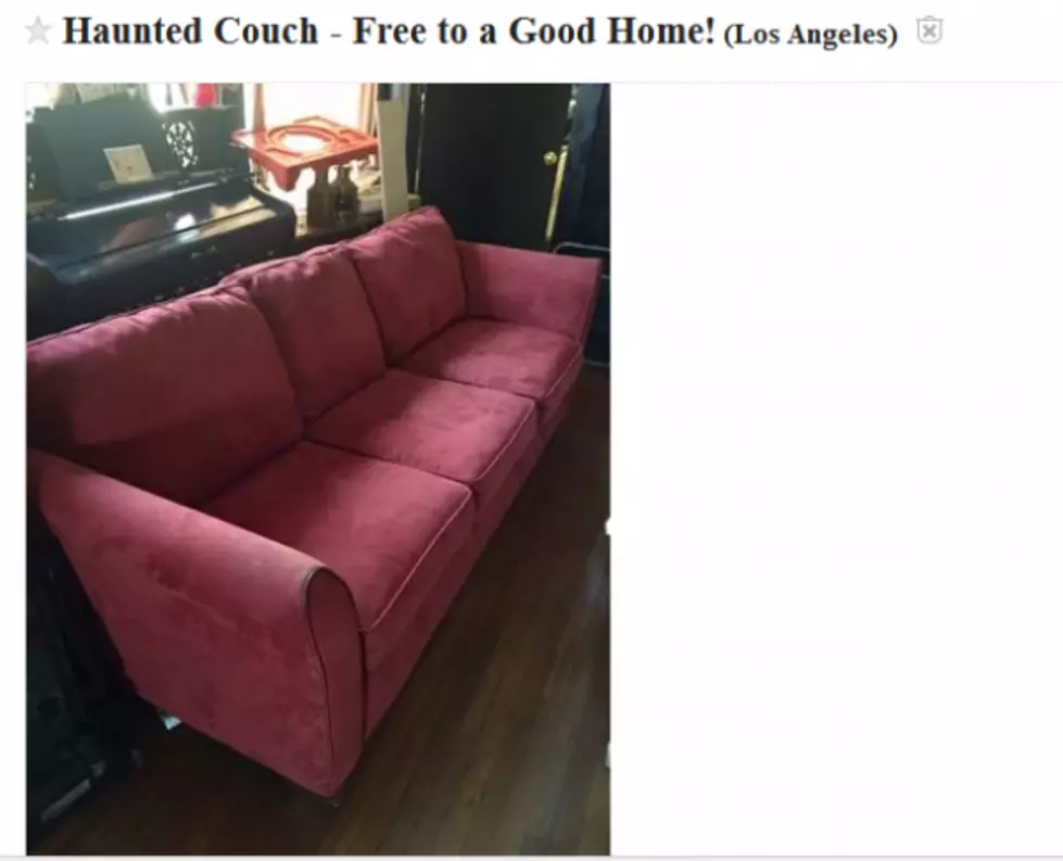 Here’s that Free Haunted Couch You’ve Been Looking For