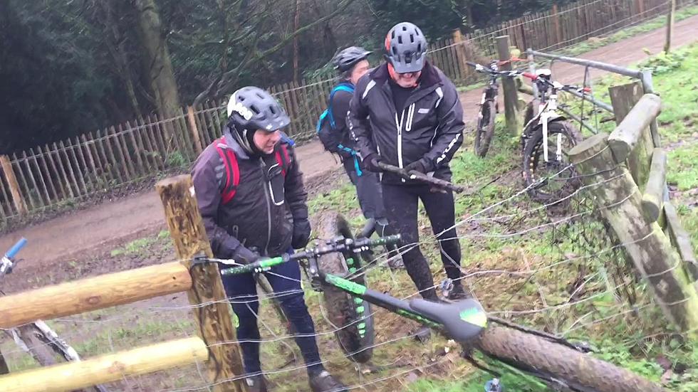 A Brit, a Bike, and Electric Fence Is Internet Gold