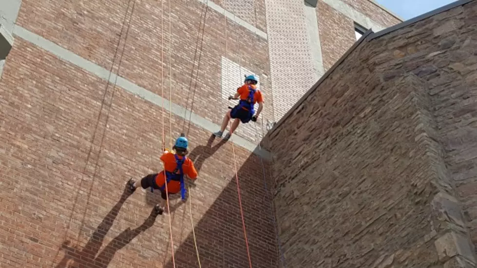 Rappelling Down the Raven Building in Sioux Falls