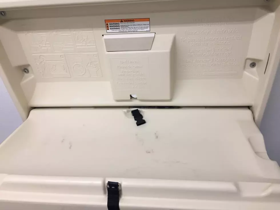 Beware of Scuff Marks on Diaper Changing Stations