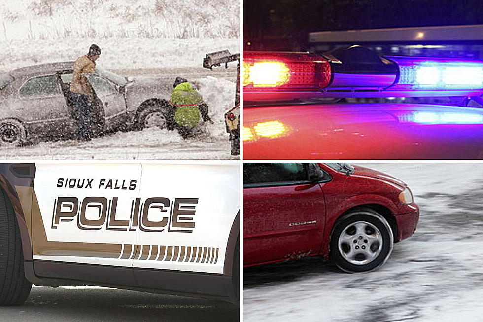 Thursday’s Snowfall Creates 25 Car Crashes in Sioux Falls