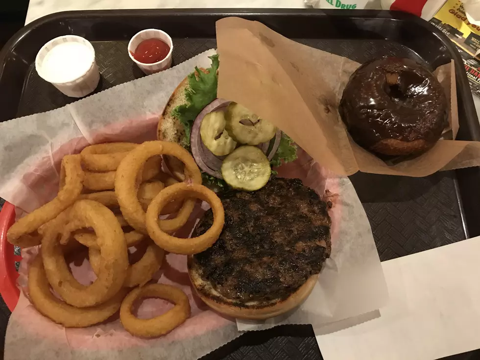 I Finally Got To Try The Famous Buffalo Burger And Homemade Donut