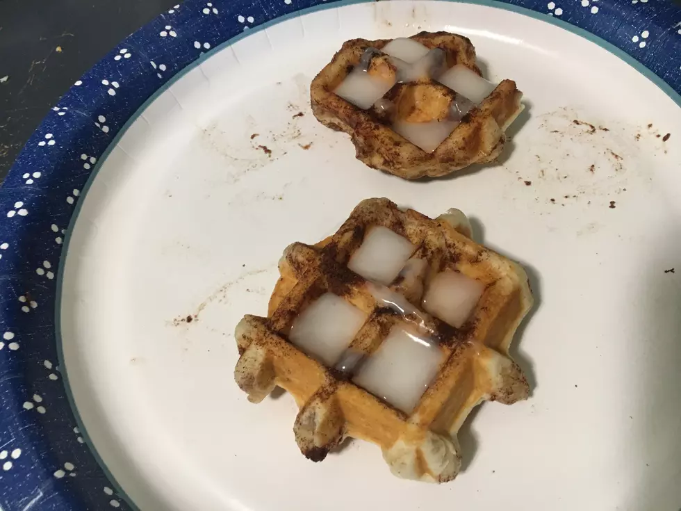 Cinnamon Rolls on a Waffle Iron Will Make Your Life Better