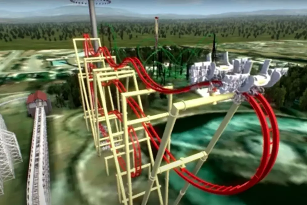 New Dragon Slayer Roller Coaster at Adventureland Park