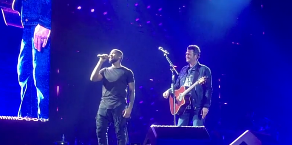Watch R&B Superstar Usher Cover Blake Shelton’s ‘Neon Light’ and ‘Home’