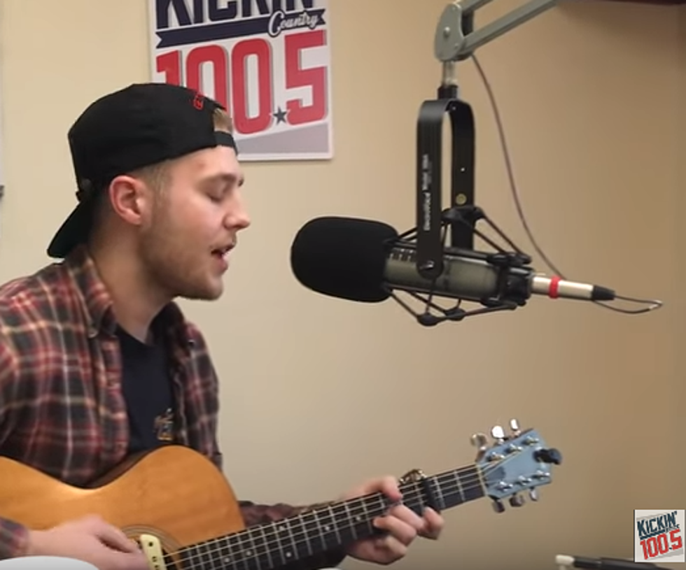 Watch Canton Country Singer Tyler David Perform in Studio