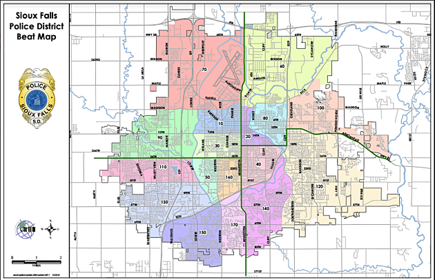 Sioux Falls Police Responds to Amendment S by Establishing a Beat Map