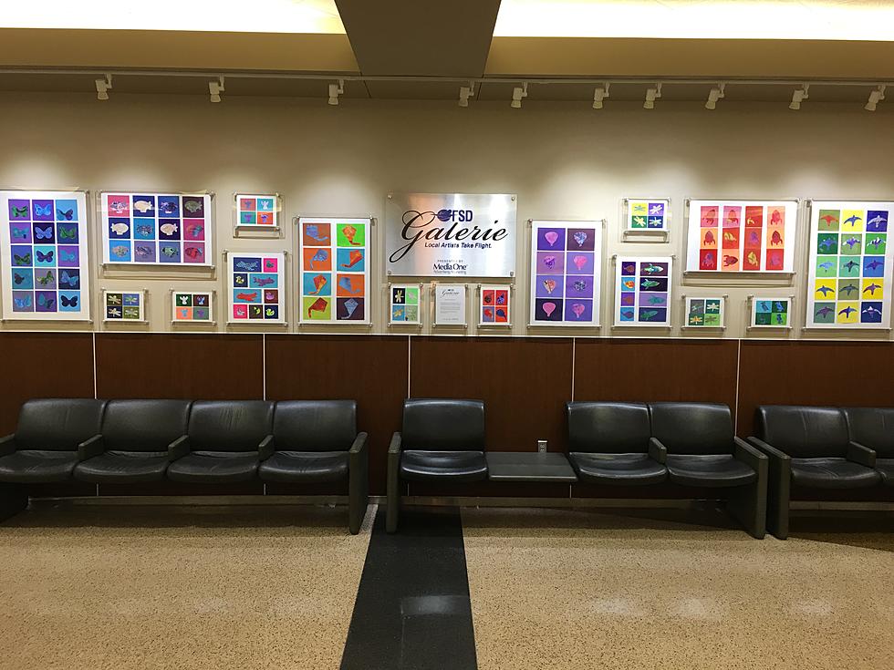 Uplifting Artwork at Sioux Falls Airport
