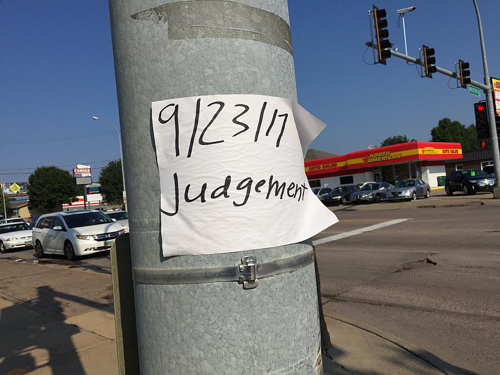 Sign of Apocalypse Posted in Sioux Falls