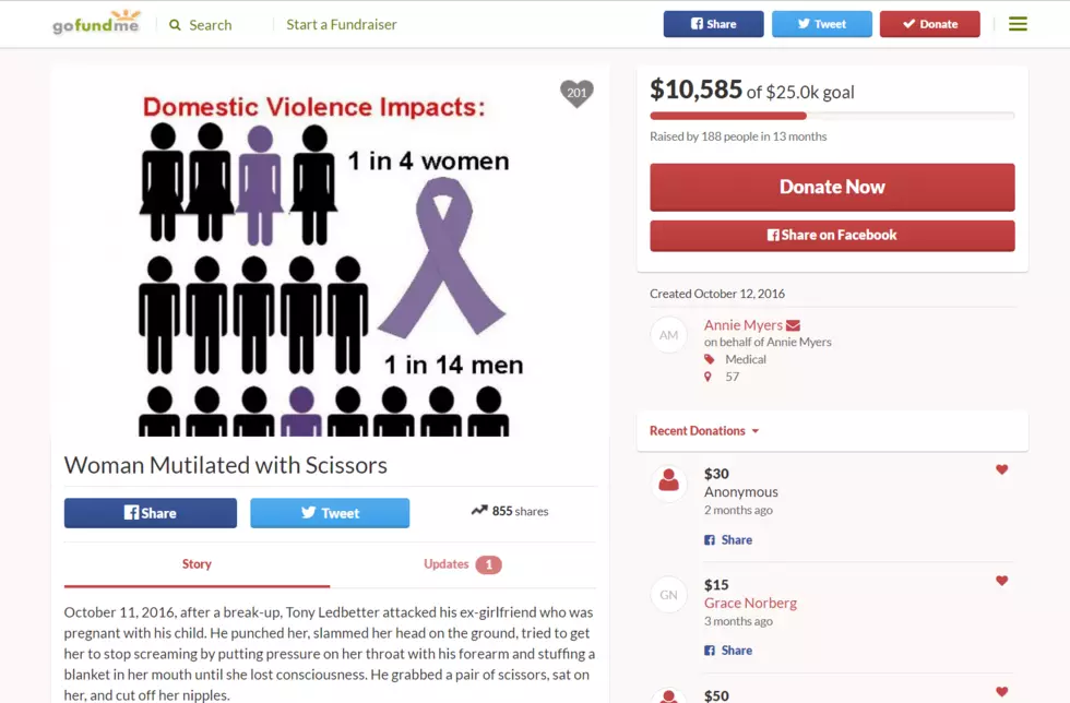 Go Fund Me Page Established for Victim of Domestic Violence