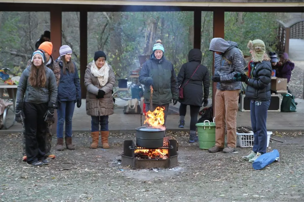 Tending the Fire at Trail Race is Arduous Duty — Seriously, it is