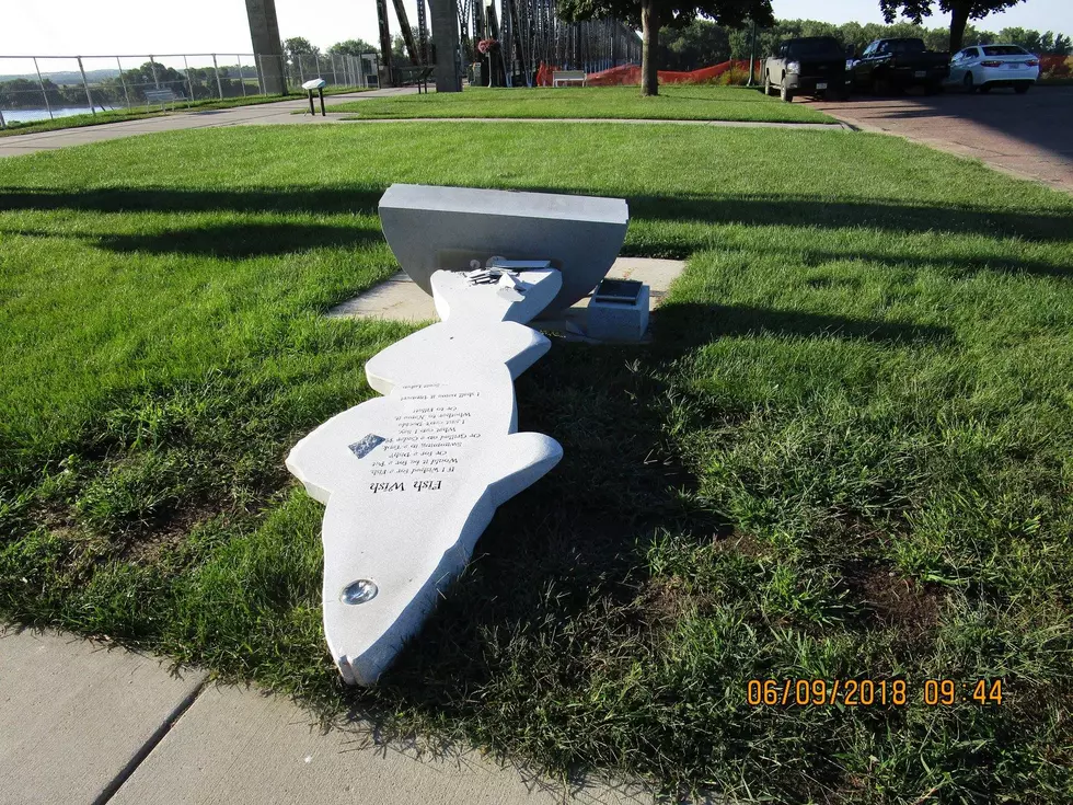 Vandals Destroy Walleye Sculpture in Yankton Worth $15,000
