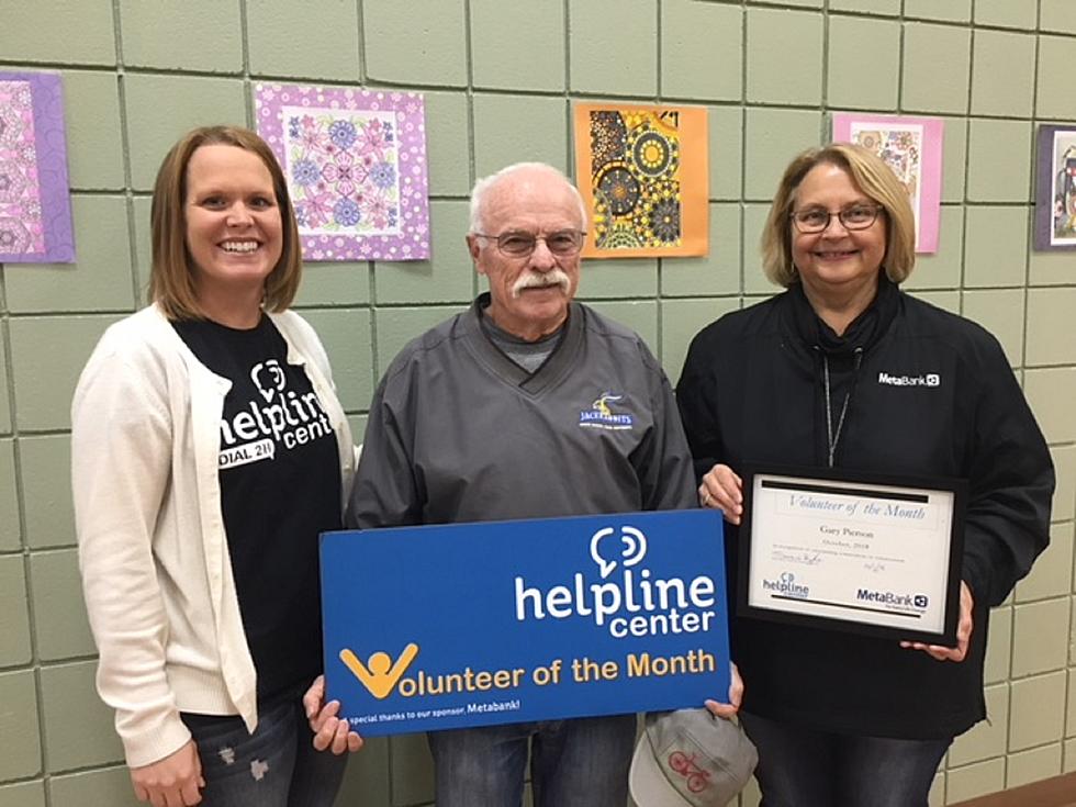 Congratulations Gary Pierson, October’s Volunteer of the Month