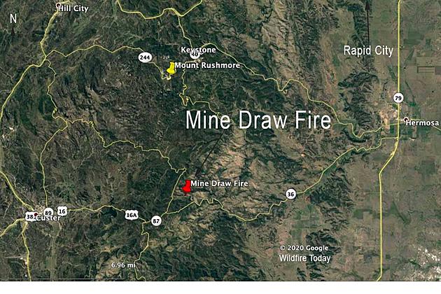 Mine Draw Wildfire in Custer State Park