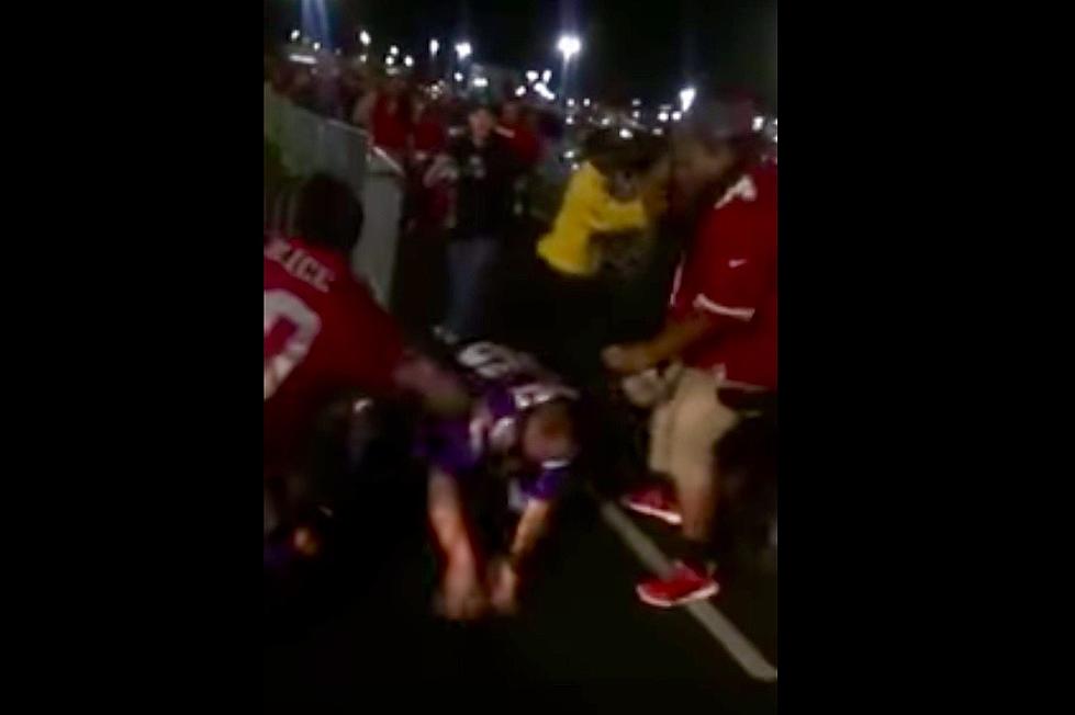 Graphic Video of 49ers Fans Beating Vikings Fan After Monday Night Game