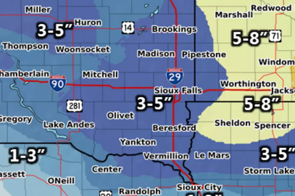 April Snow Headed For Sioux Falls And Tri-State Area