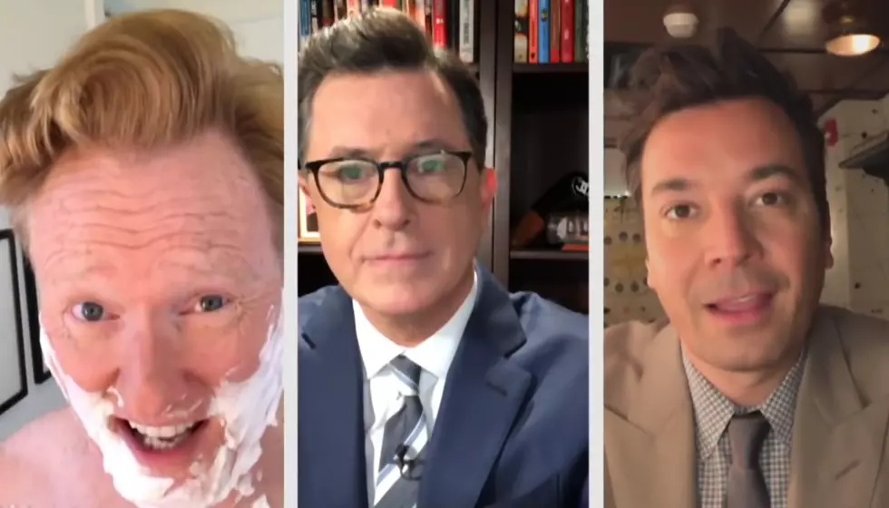 'Lowlife' Colbert, 'Lost Soul' Fallon, & Conan O'Brien Chat Trump