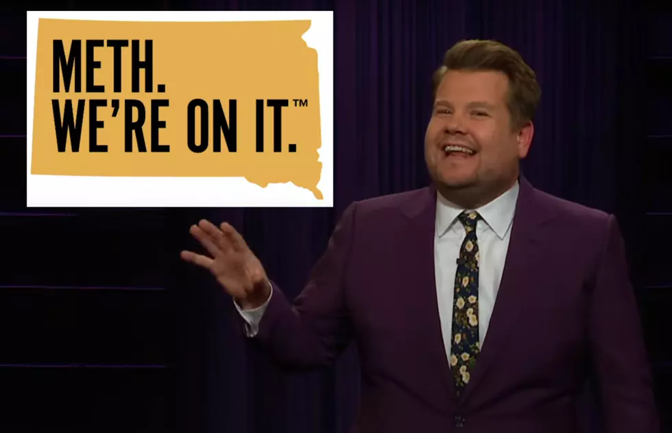 James Corden Jokes About South Dakota’s Meth Slogan On Late Show