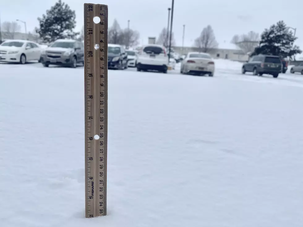 South Dakota Weekend Storm Snow Fall Amounts
