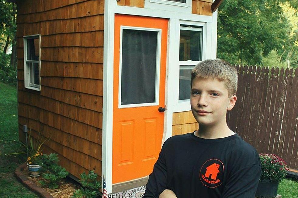 Iowa Boy Builds Tiny House