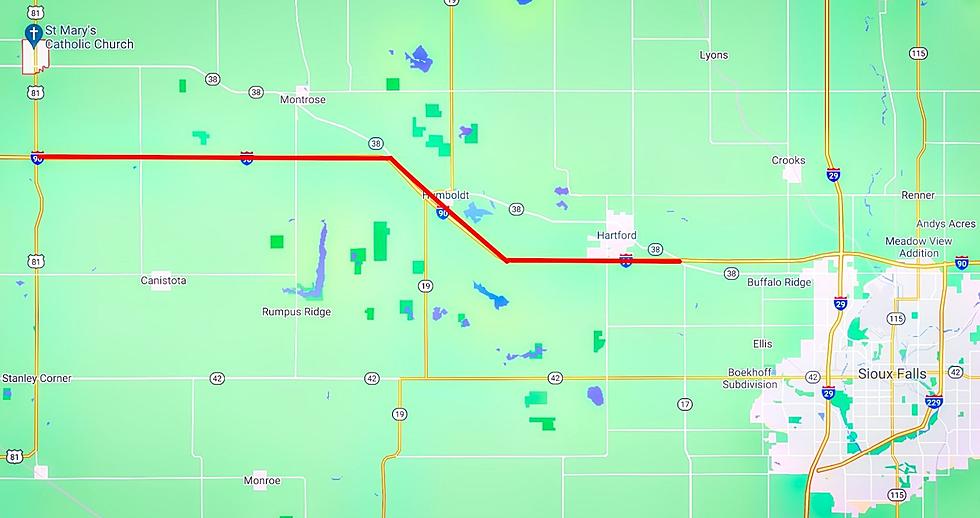 Massive $61 Million I-90 Road Project For Sioux Falls Area