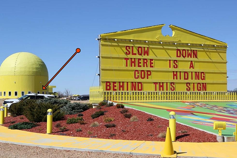 Minnesota Candy Store Warns Drivers About Cops Hiding Behind Sign