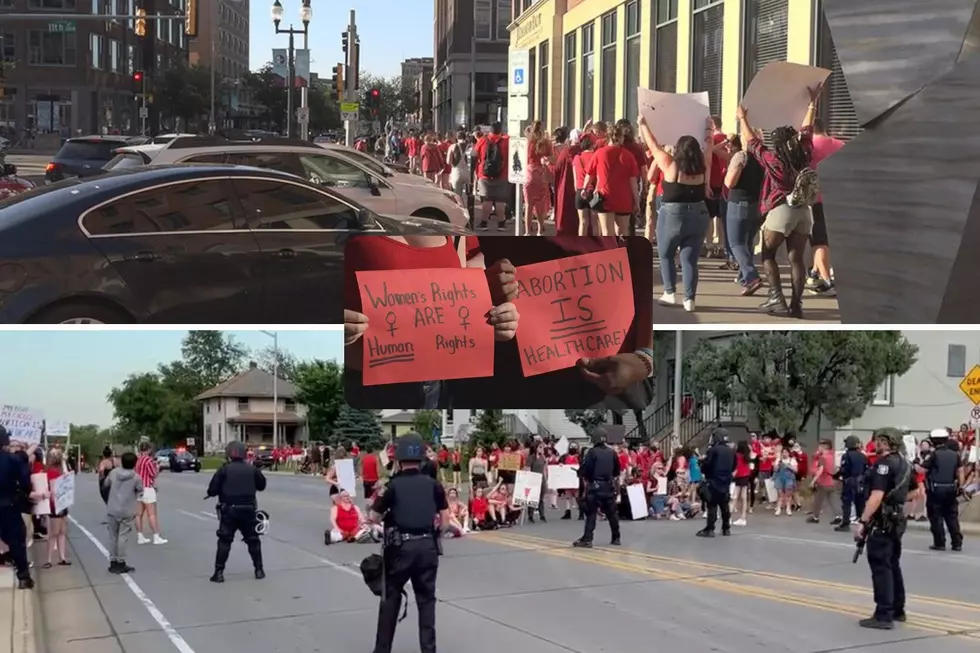 Abortion Rights Protest Breaks Out in Downtown Sioux Falls