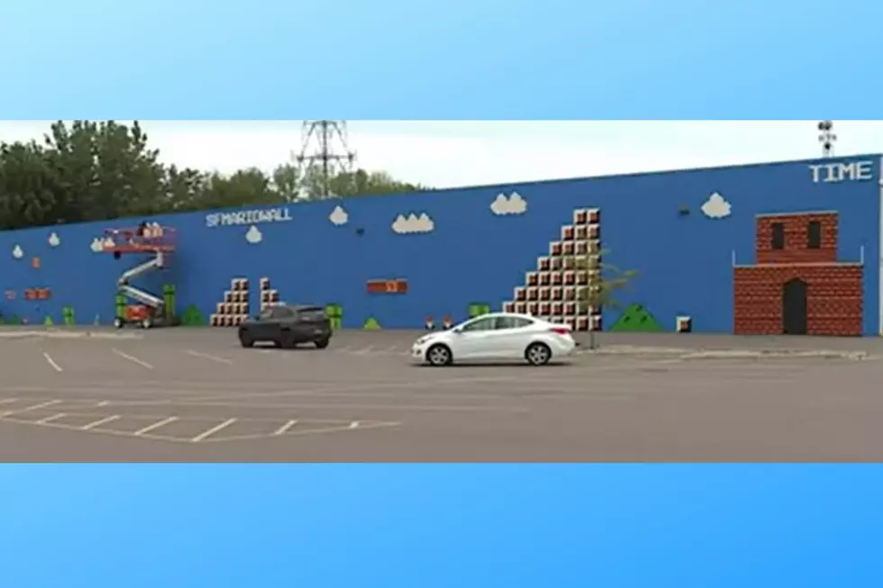 Super Mario Crashes Into Wall at Sioux Falls Business