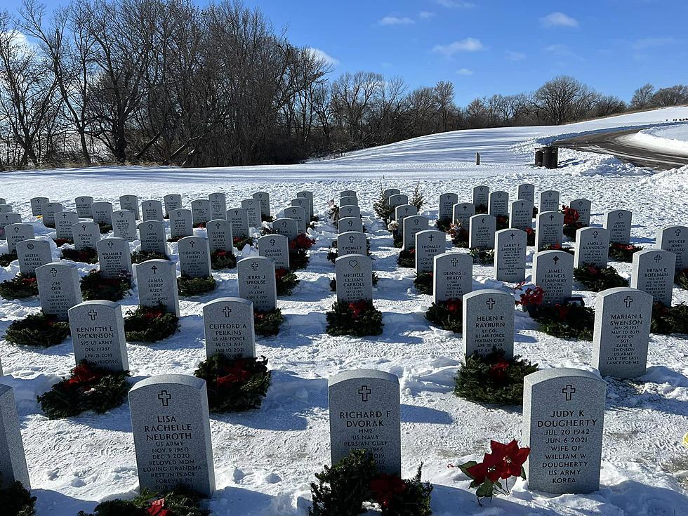 Christmas Wreath Laying At Veteran's Cemetery in Sioux Falls