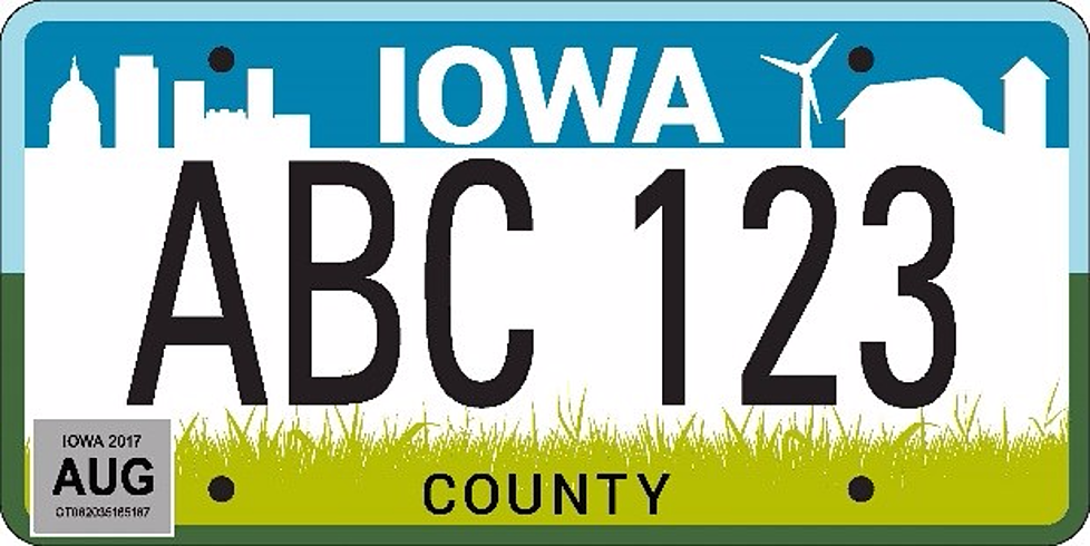 Iowa Gets New plates