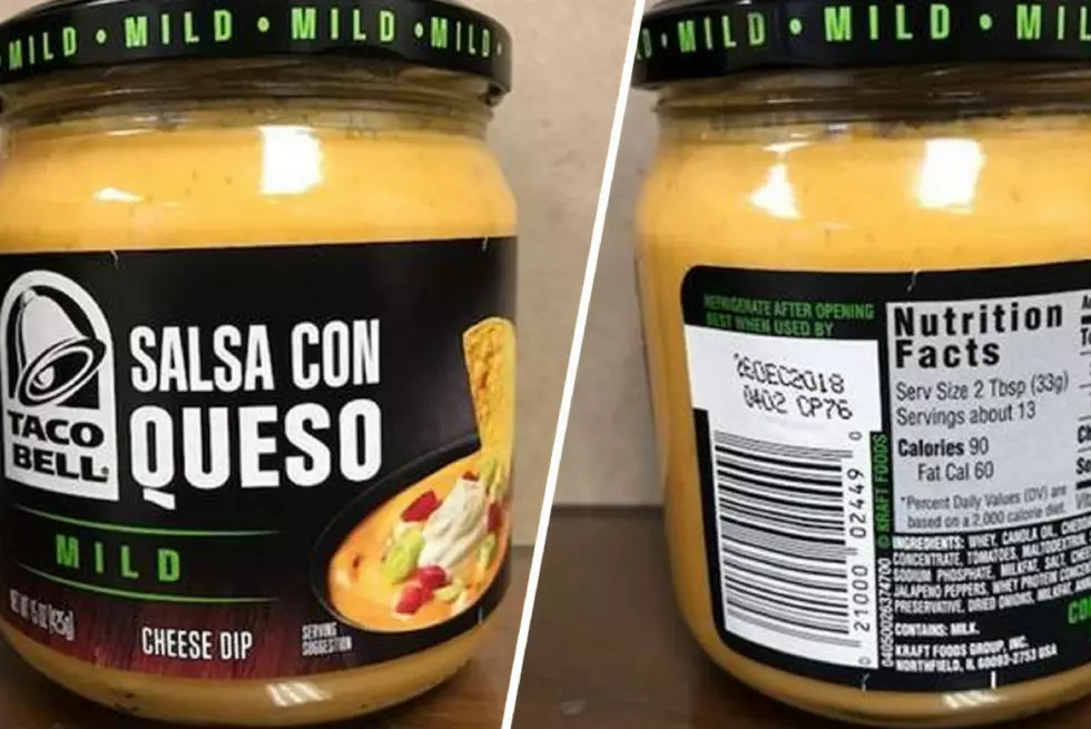 Kraft Taco Bell Salsa Con Queso Mild Cheese Dip Recalled
