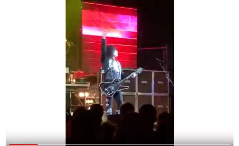 Hairball Singer’s Hair Catches Fire During KISS Song [VIDEO]