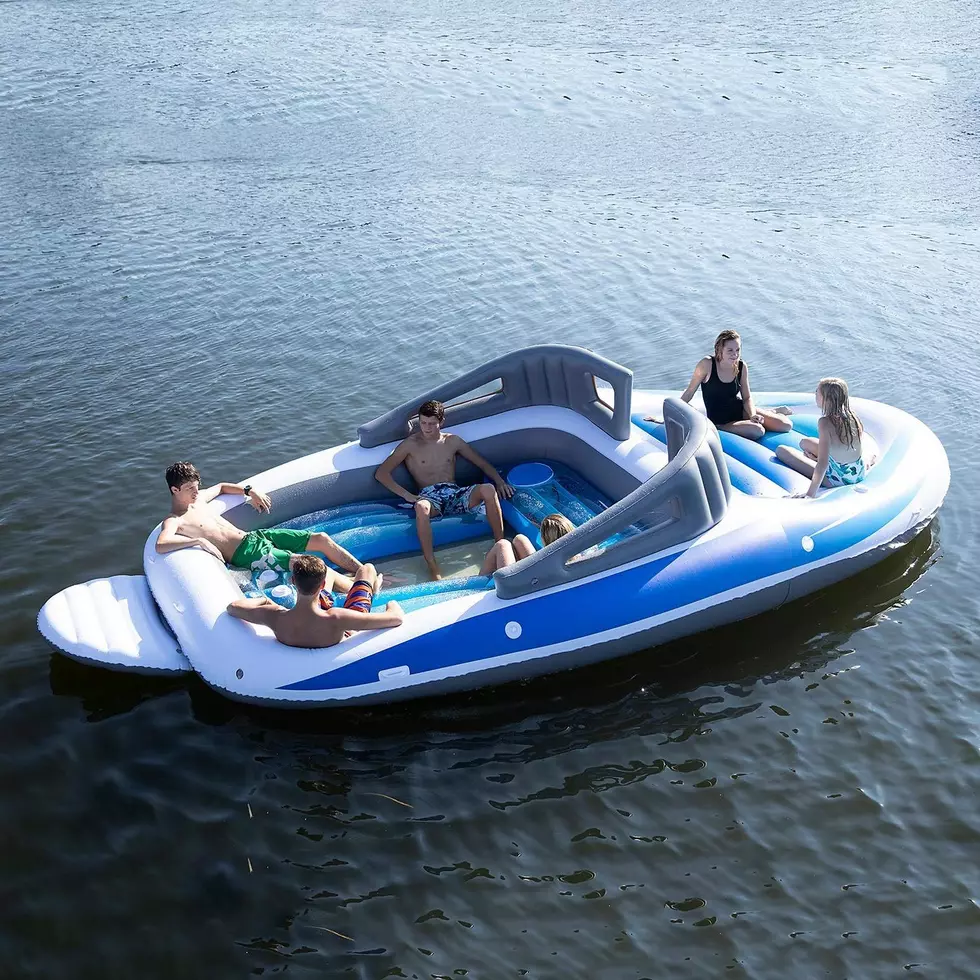 You Know You Need This 20&#8242; Inflatable Speedboat