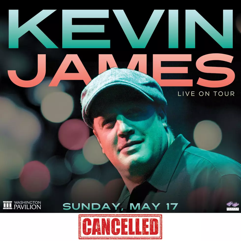 Kevin James Sioux Falls Show on Hold…For Now